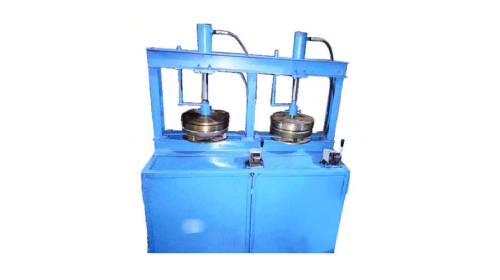 HYDRAULC DOUBLE DIA LEVER OPERATED PAPER PLATE MAKING MACHINE 